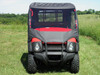 Kawasaki Mule SX Full Cab Enclosure with Vinyl Windshield Front View