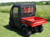 Kawasaki Mule SX Full Cab Enclosure with Vinyl Windshield Rear View