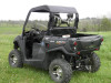Kymco UXV 450i Vinyl Windshield/Top/Rear Window Combo Rear and Side View