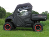 Mahindra mPact Retriever 750 1000 Full Cab Enclosure with Vinyl Windshield Side View