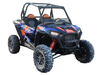 Side X Side UTV Tinted Half Windshield Polaris RZR Turbo S/XP1000/Trail