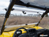 Side X Side UTV Can-Am Commander Scratch Resistant Flip Windshield