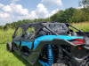3 Star side x side Can-Am Maverick X3 Max full cab enclosure rear angle view