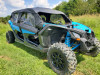 3 Star side x side Can-Am Maverick X3 Max full cab enclosure front angle view