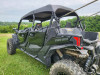 3 Star side x side Can-Am Maverick Sport Max soft top rear angle view