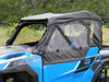 Polaris General soft full cab enclosure side and front angle view
