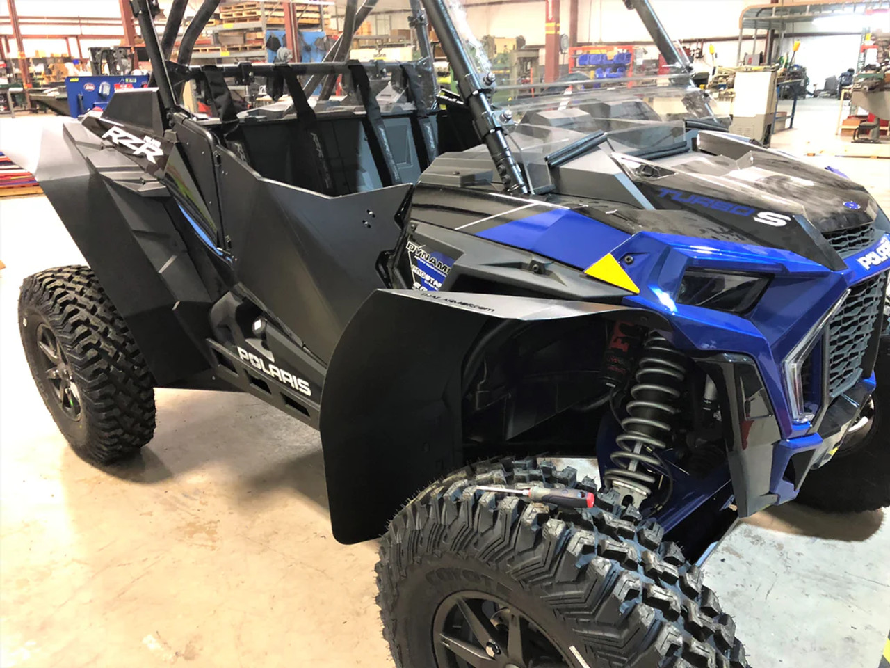 Super Wide Mud Flap Fender Extensions Polaris RZR XP/4