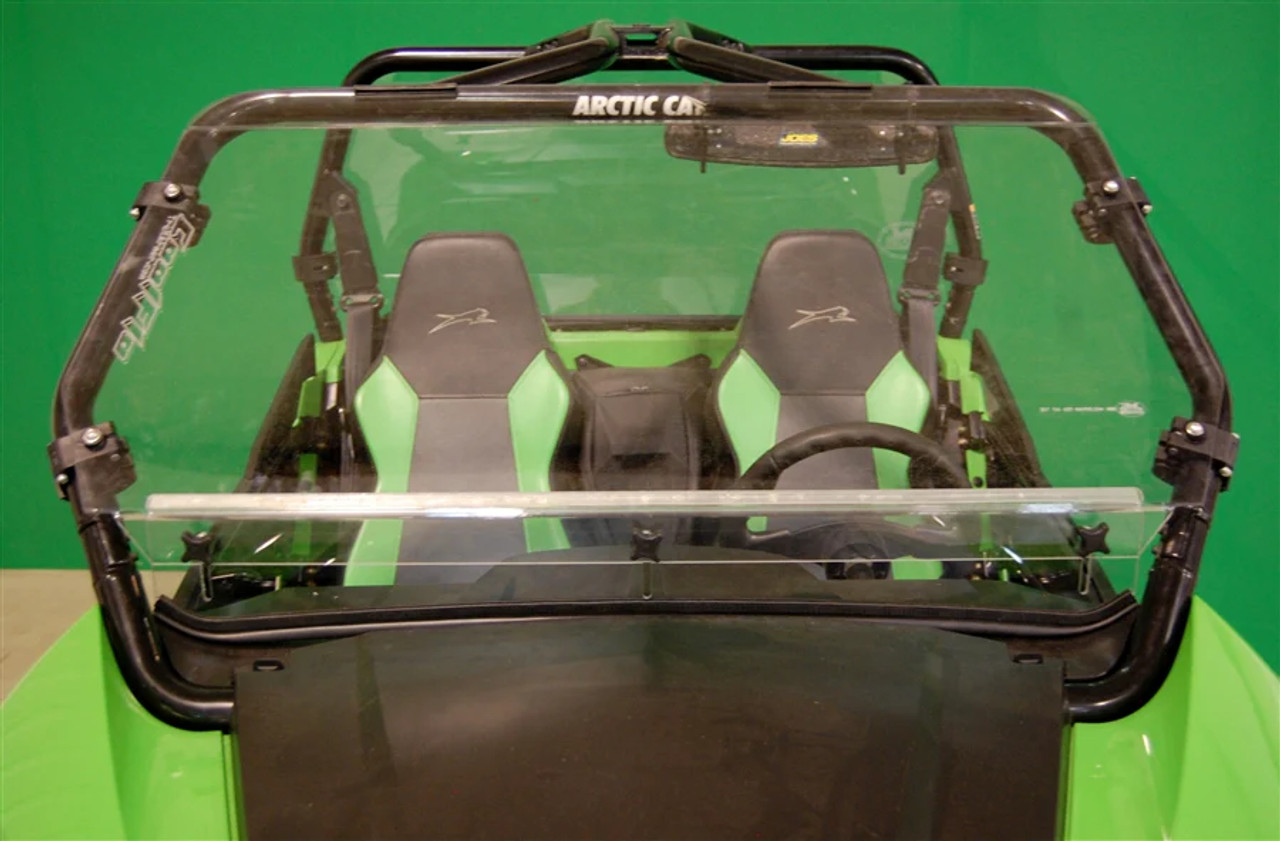 CoolFlo Windshield with Fast Clamps Arctic Cat Wildcat