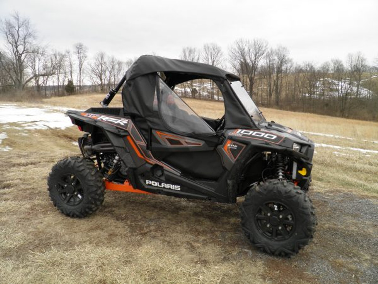 3 Star side x side Polaris RZR 900/1000 Full Cab Enclosure for Hard Windshield Side View