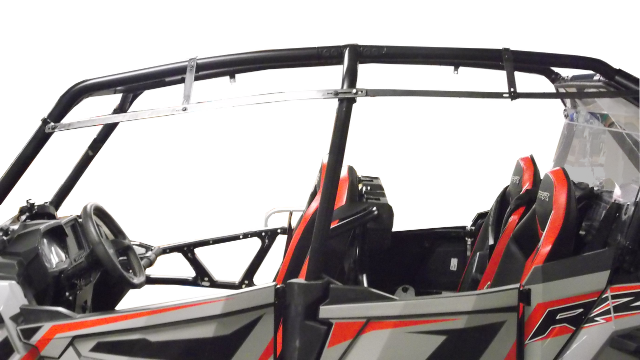 3 Star side x side accessories Polaris RZR XP-4 1000/XP-4 Turbo Full Cab Enclosure for Hard Windshield close-up side view
