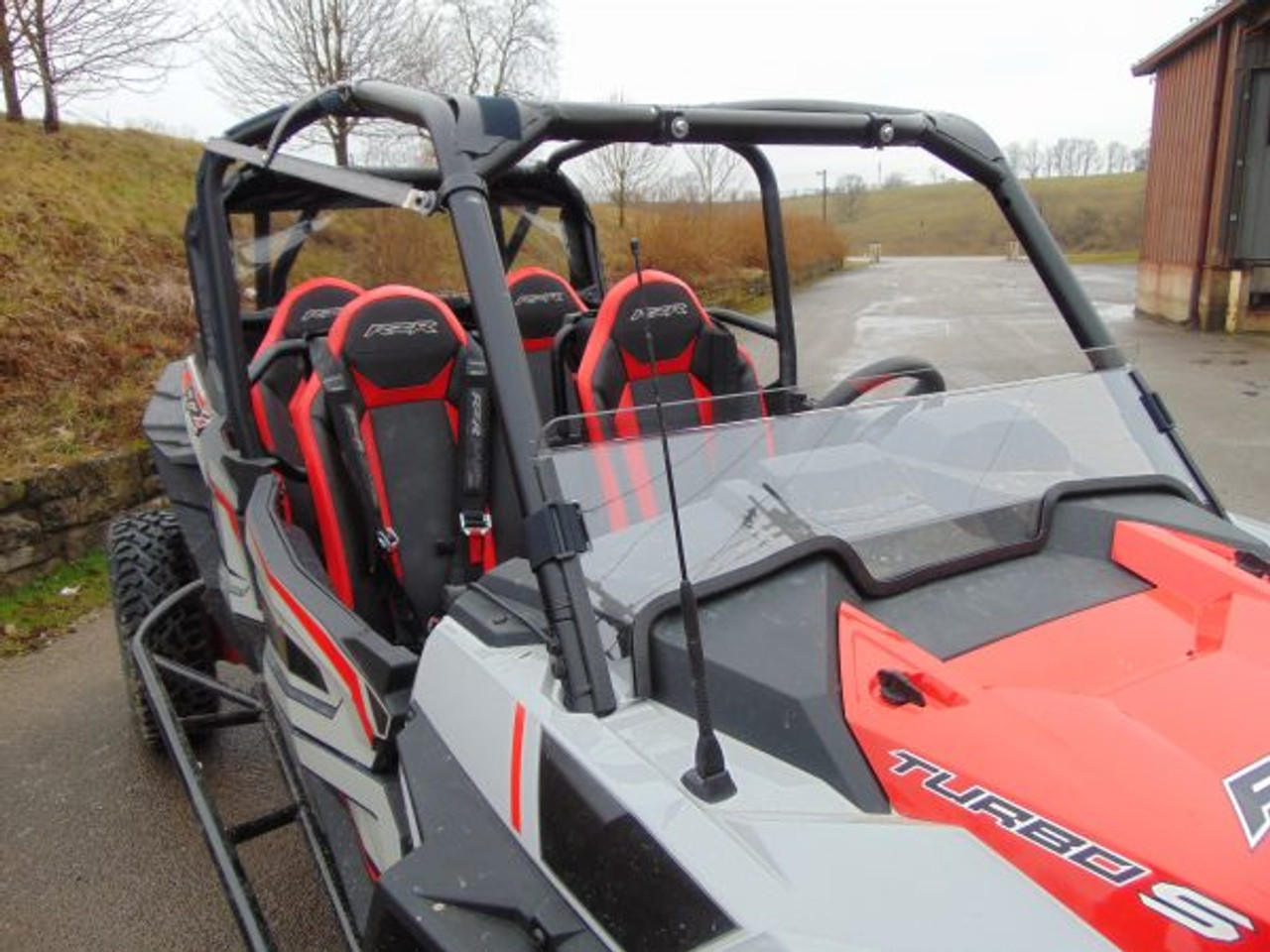 Polaris RZR XP Turbo S Half Windshield