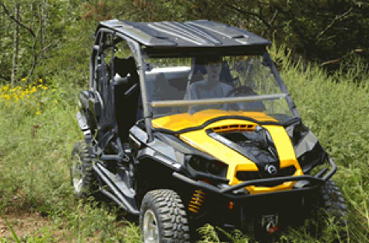 Can Am Commander J-Strong Folding Windshield