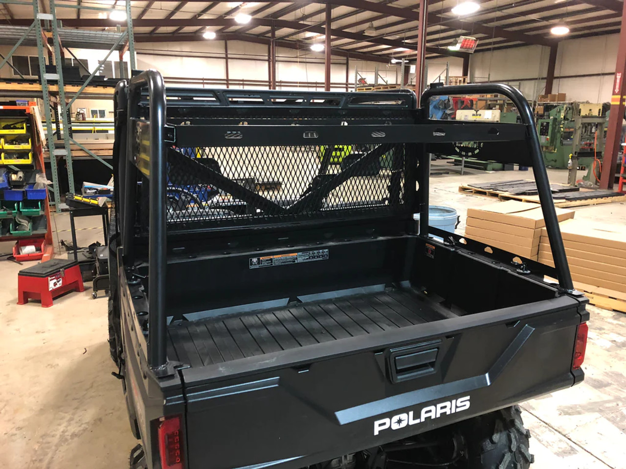 Side X Side Large Rear Storage Rack for Polaris Ranger