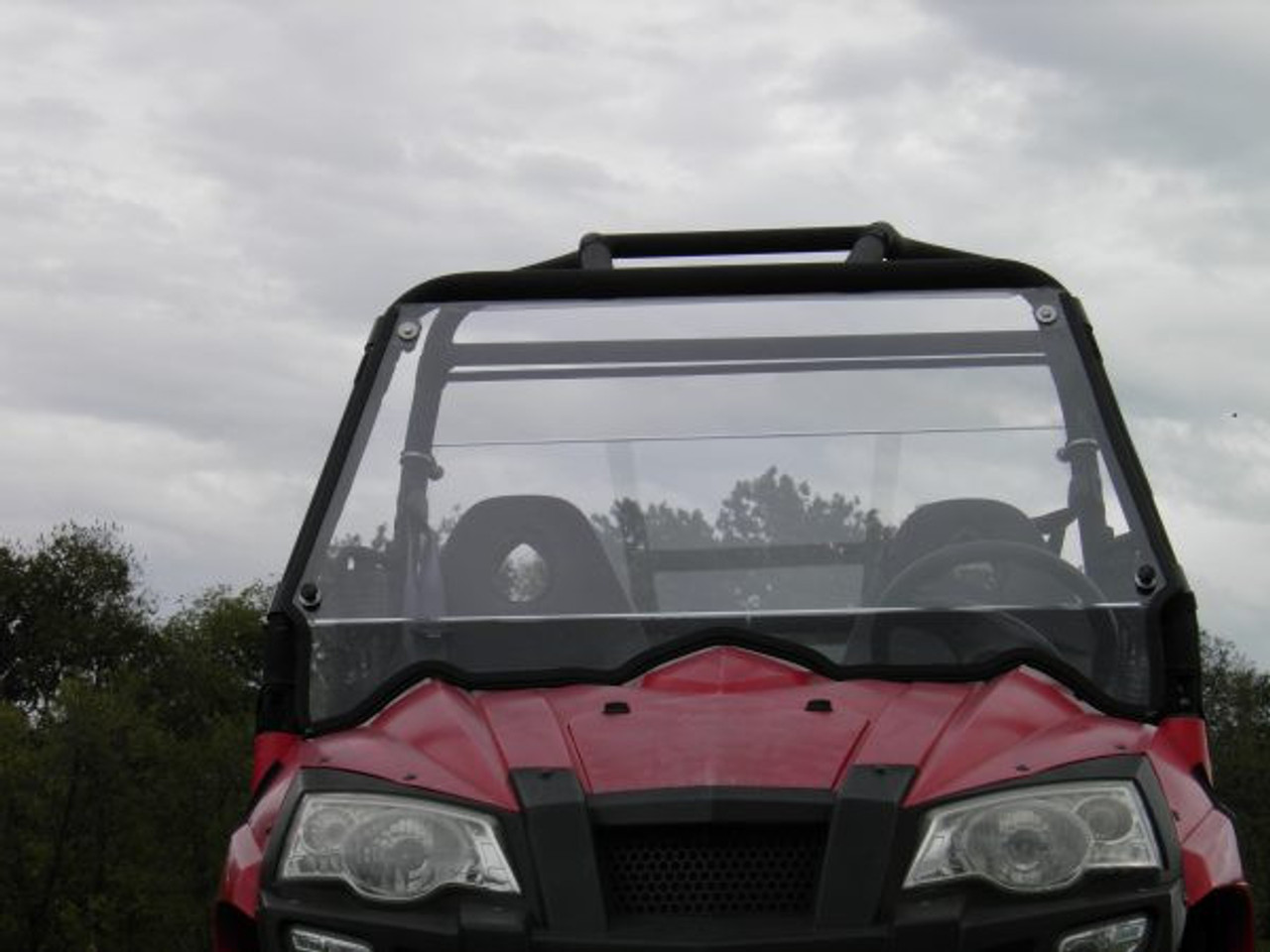 3 Star side x side Hisun Sector 550/750 windshield front view