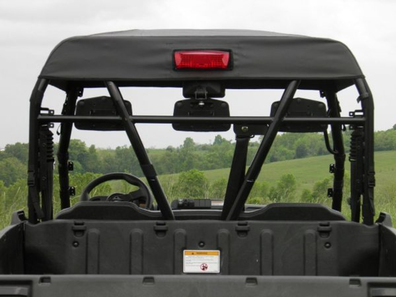 Soft top rear ide view