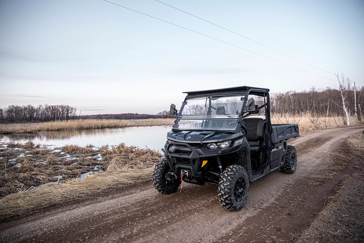 UTV Side X Side Full Tilt Hard Coated UTV Windshield Can-Am® Defender