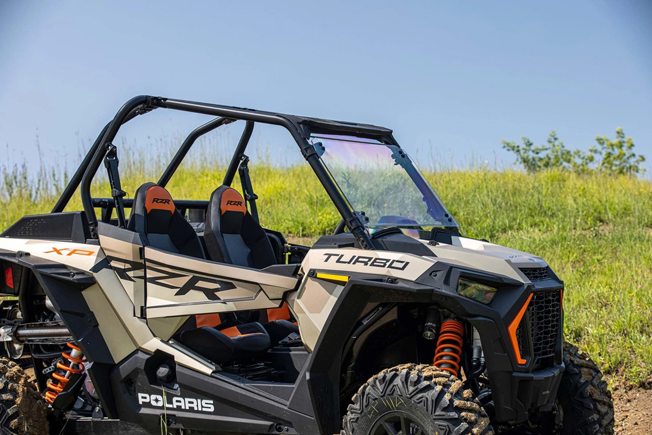 UTV Side X Side Full Tilt Hard Coated UTV Windshield Polaris RZR XP 1000/4