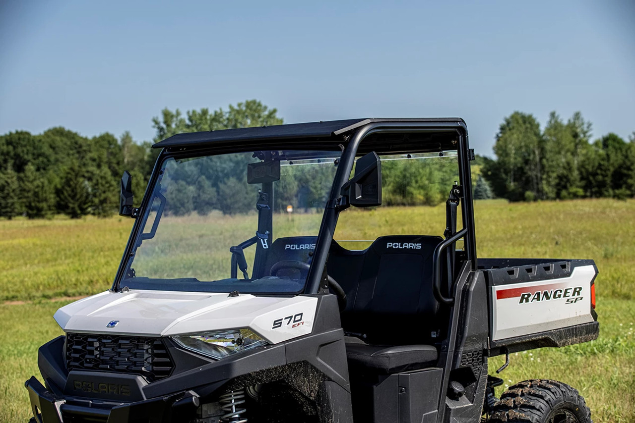 UTV Side X Side Full Fixed UTV Windshield Polaris Mid-Size Ranger (Profile Tubes Only).