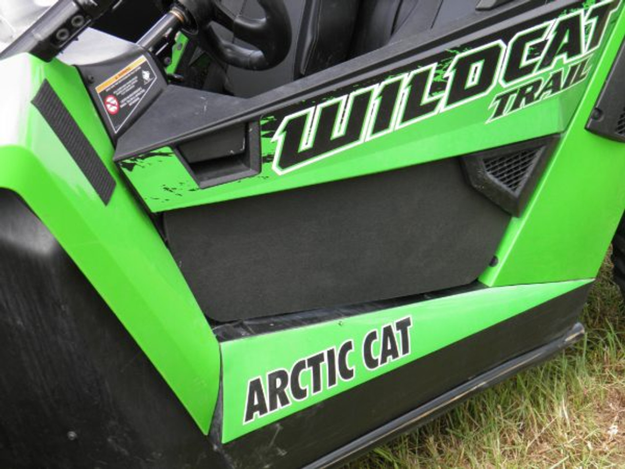 3 Star, side x side, utv, sxs, accessories, arctic cat, textron, wildcat, trail, sport, full cab enclosure, door insert view