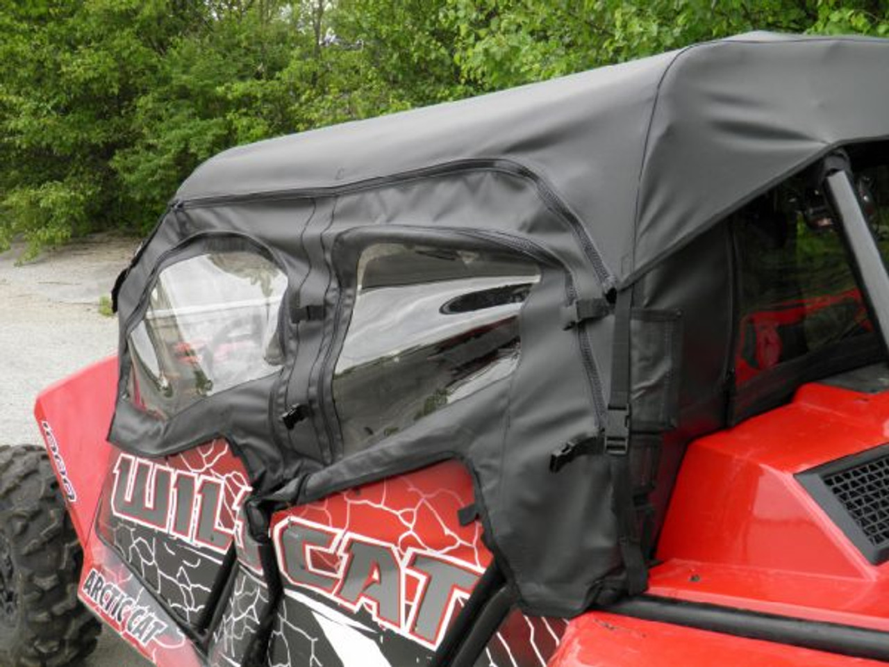 3 Star, side x side, arctic cat, wildcat 4, full cab enclosure side and roof view