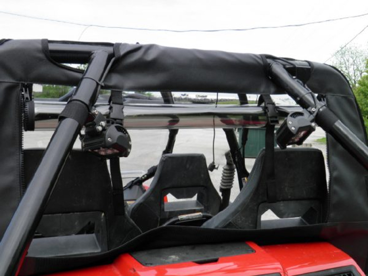 3 Star, side x side, arctic cat, wildcat 4, full cab enclosure rear view