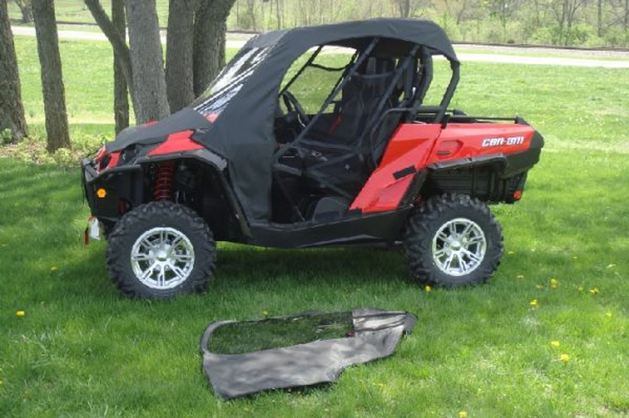 3 Star side x side can-am commander full cab enclosure side view