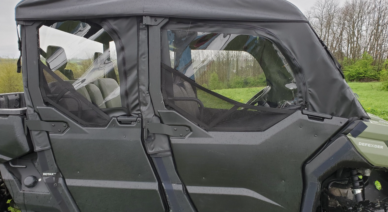 3 Star side x side can-am defender max upper doors side view