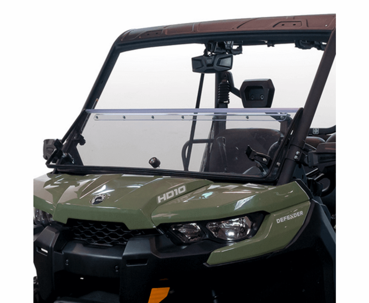 UTV Side X Side Versa-Fold Windshield Can Am Defender/MAX