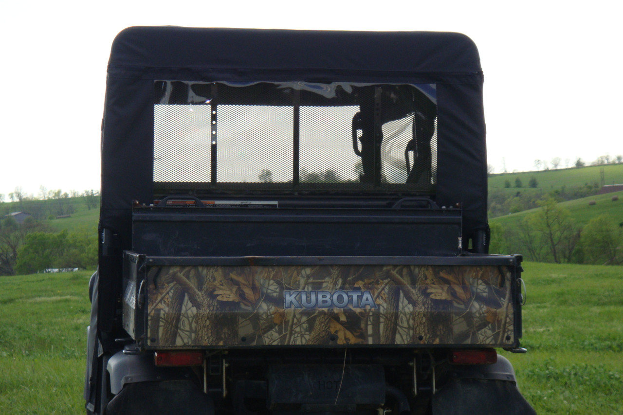 3 Star side x side Kubota RTV 1140 soft rear window