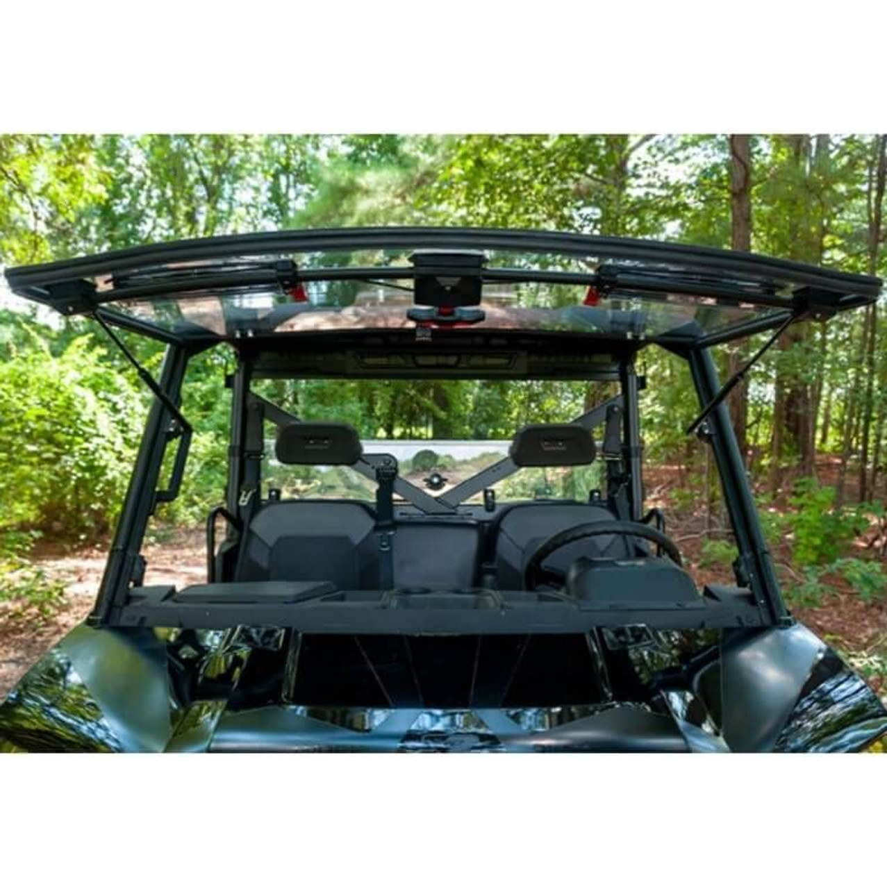 UTV Side X Side Versa-Vent Hard Coated Flip Up Windshield 2013-22 Polaris Ranger