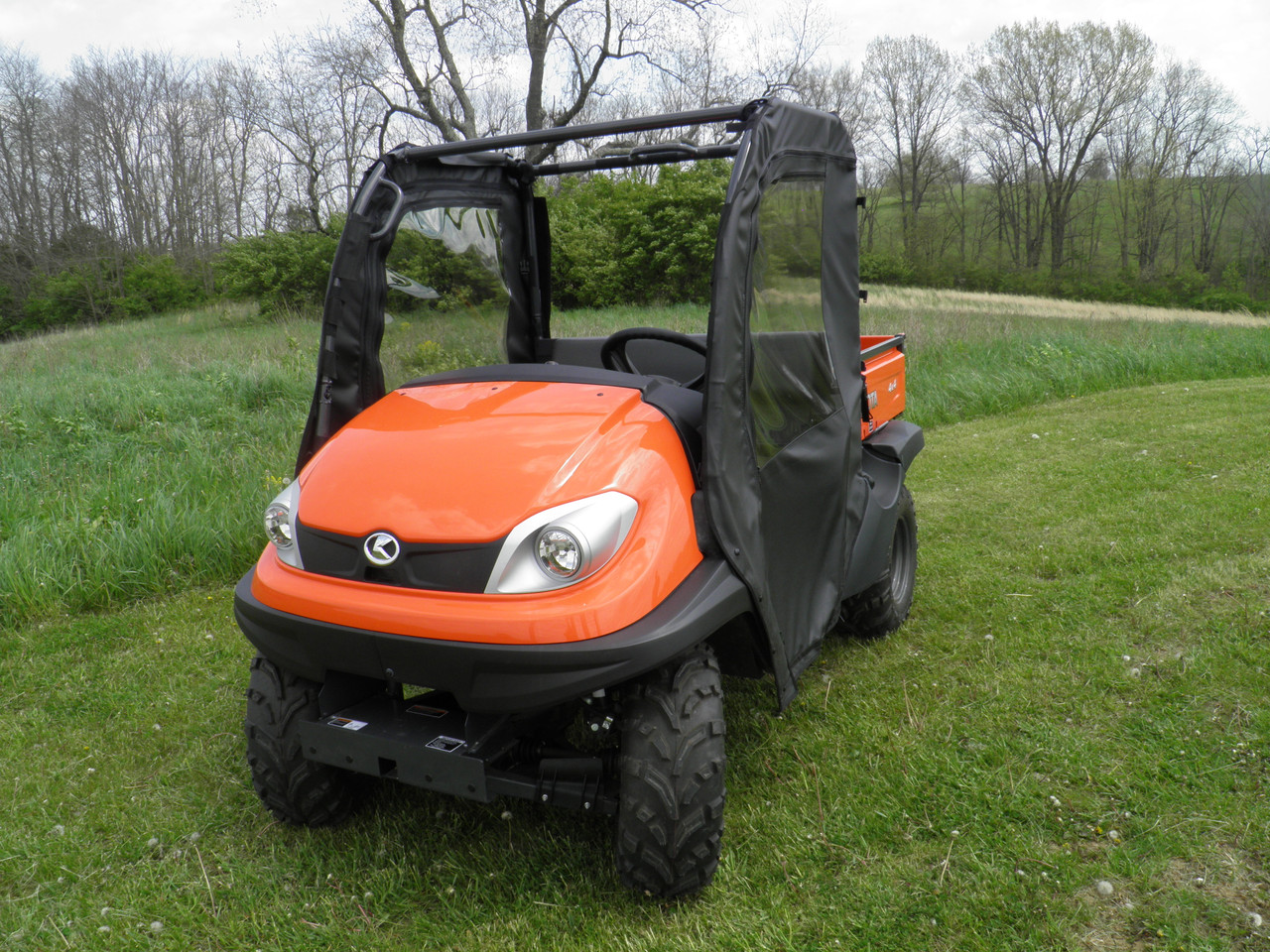 3 Star side x side Kubota RTV 400/500/520 soft doors front view