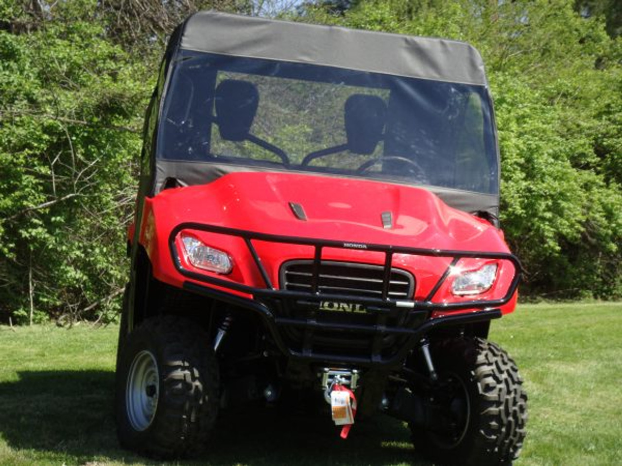 3 Star side x side Honda Big Red full cab enclosure front view