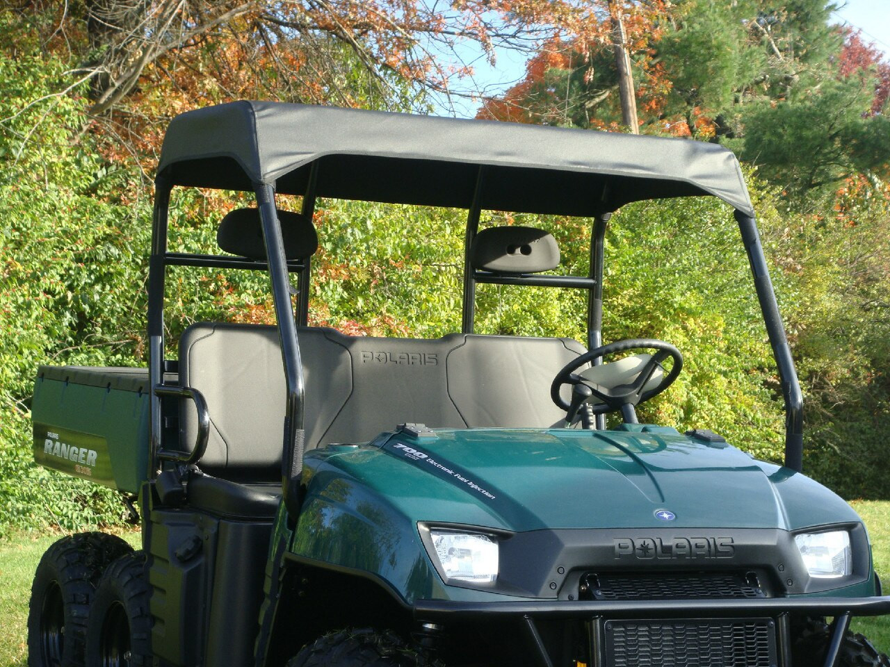 3 Star side x side Polaris Ranger 500 and 700 soft top front view