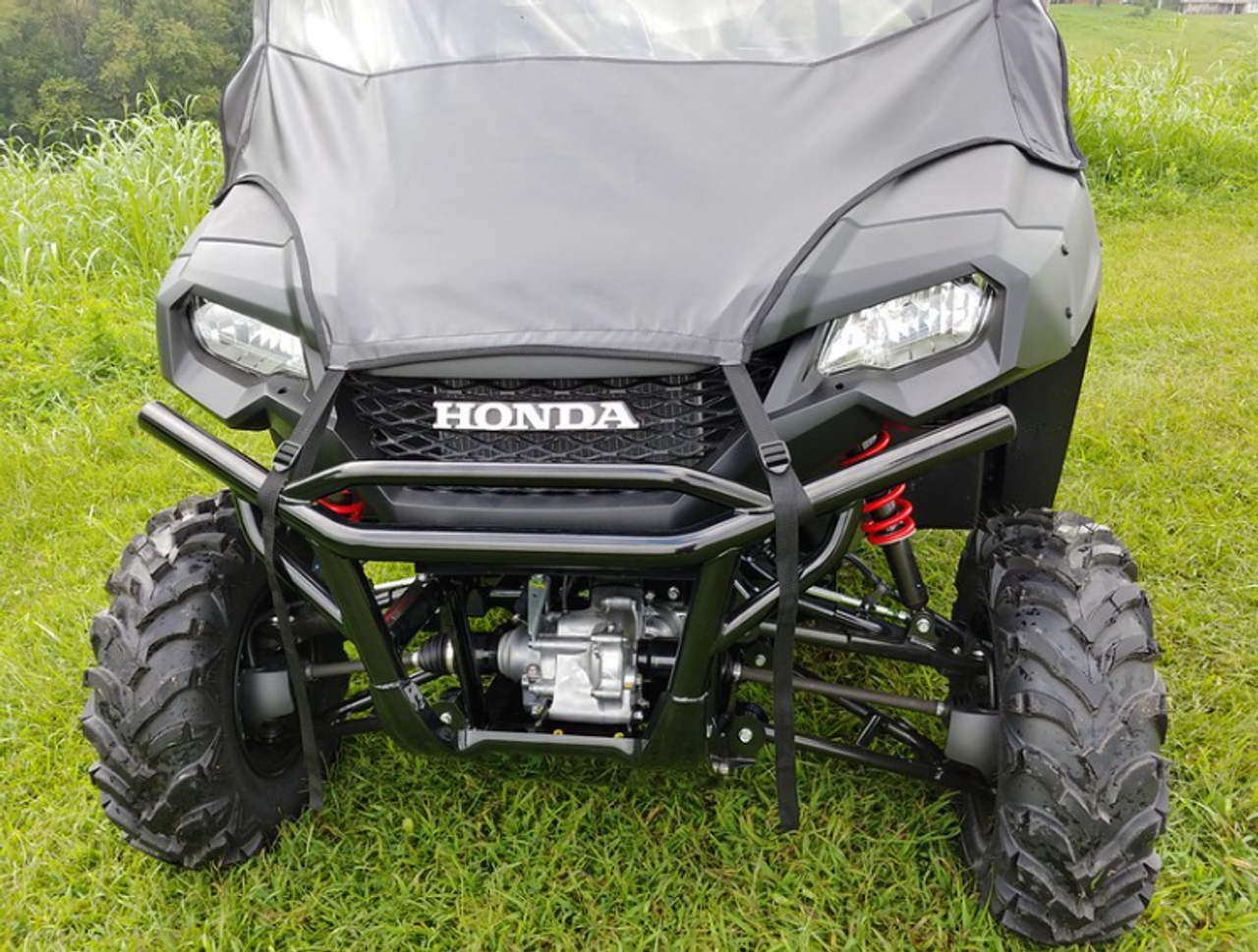 3 Star side x side Honda Pioneer 700 full cab enclosure front view close up