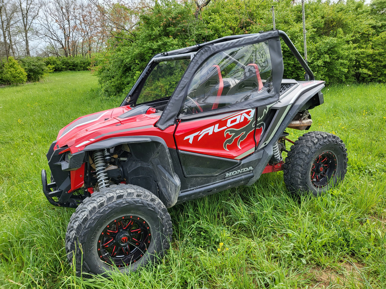 3 Star side x side Honda Talon 1000-2 doors front angle view