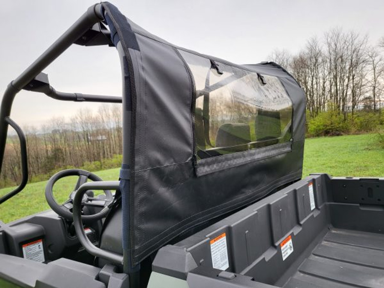 3 Star side x side Intimidator GC1K soft rear window rear and side angle view