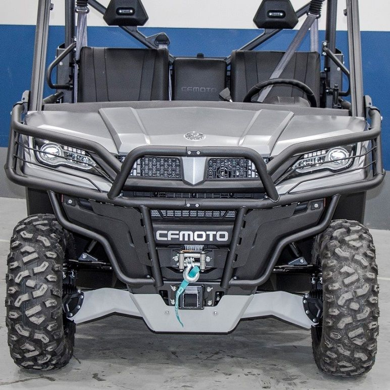 UTV Side X Side Front Bumper w/Rock Sliders w/Side Rails CF Moto U-Force 1000