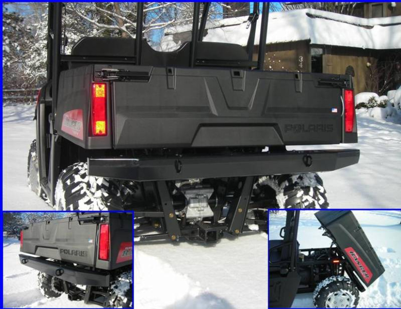 UTV Side X Side Mid-Size Polaris Ranger Extreme Rear Bumper