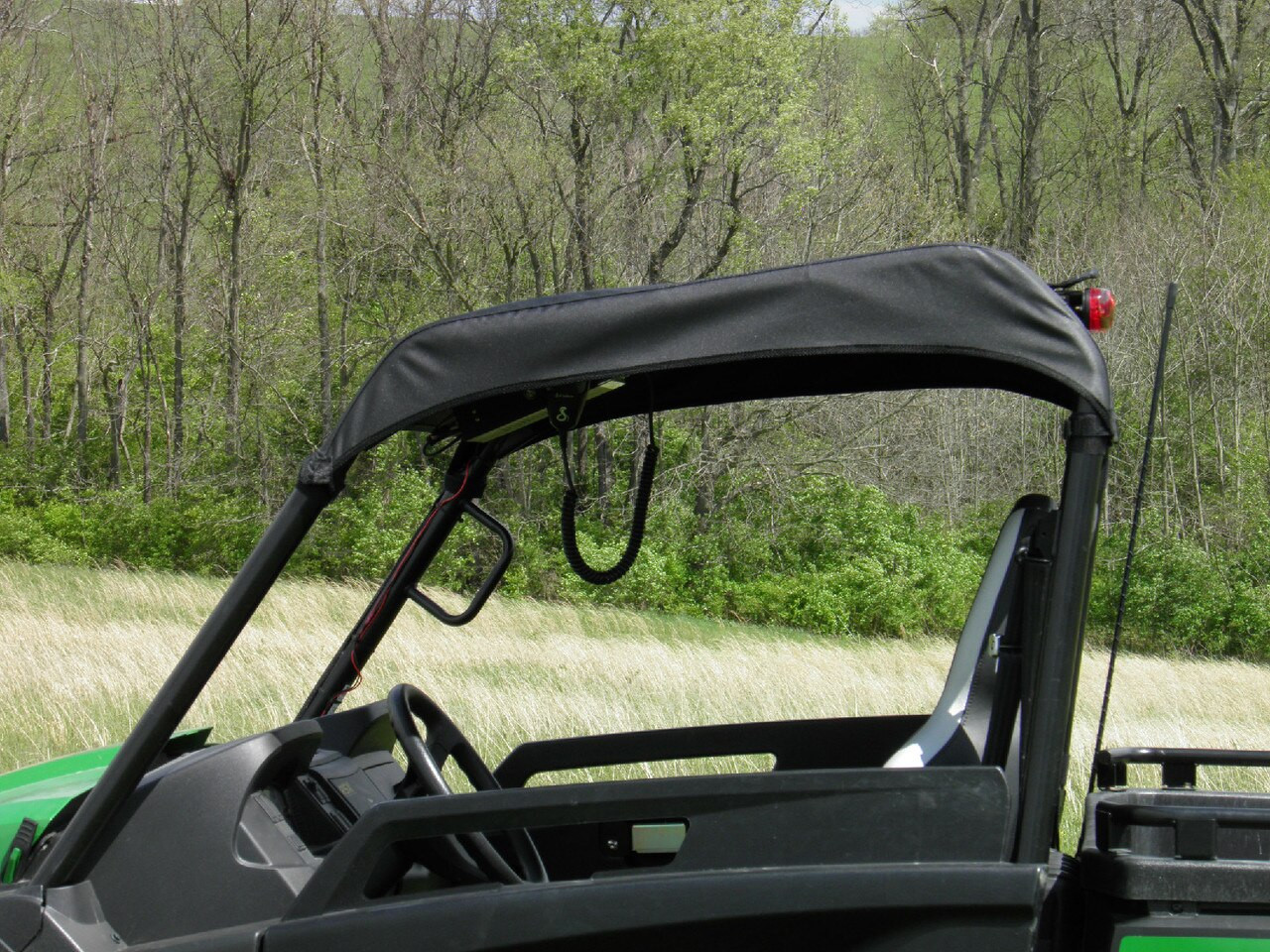 John Deere Gator RSX 850/860 Soft Top side view close up