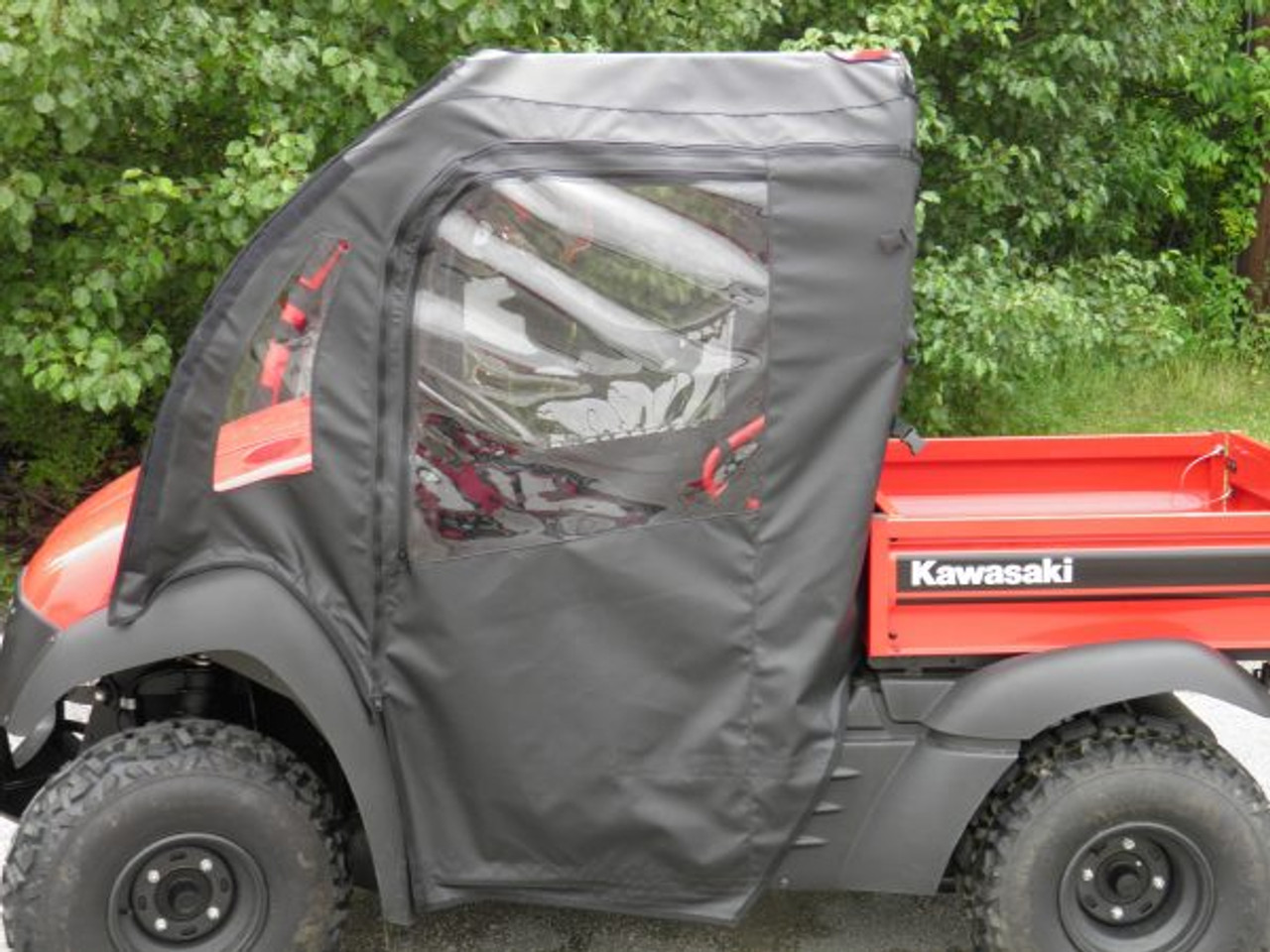 3 Star side x side Kawasaki Mule 600/610 soft doors side view