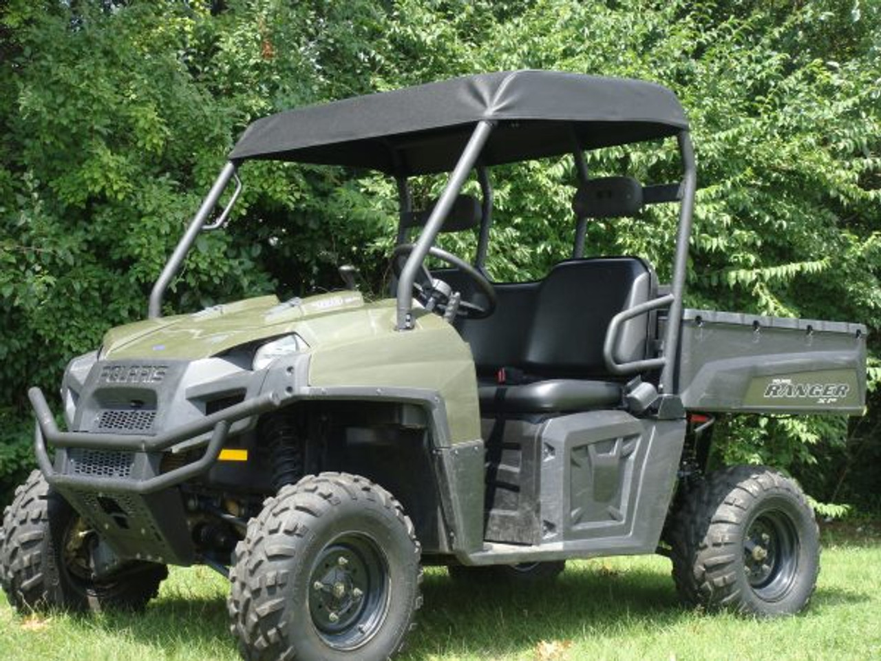 3 Star side x side Polaris Ranger 500/700/800/6x6 soft top side and front angle view