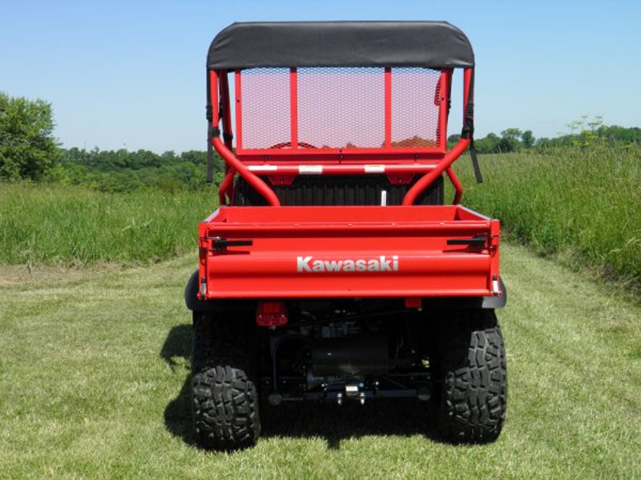 Kawasaki Mule SX Soft Top Rear View