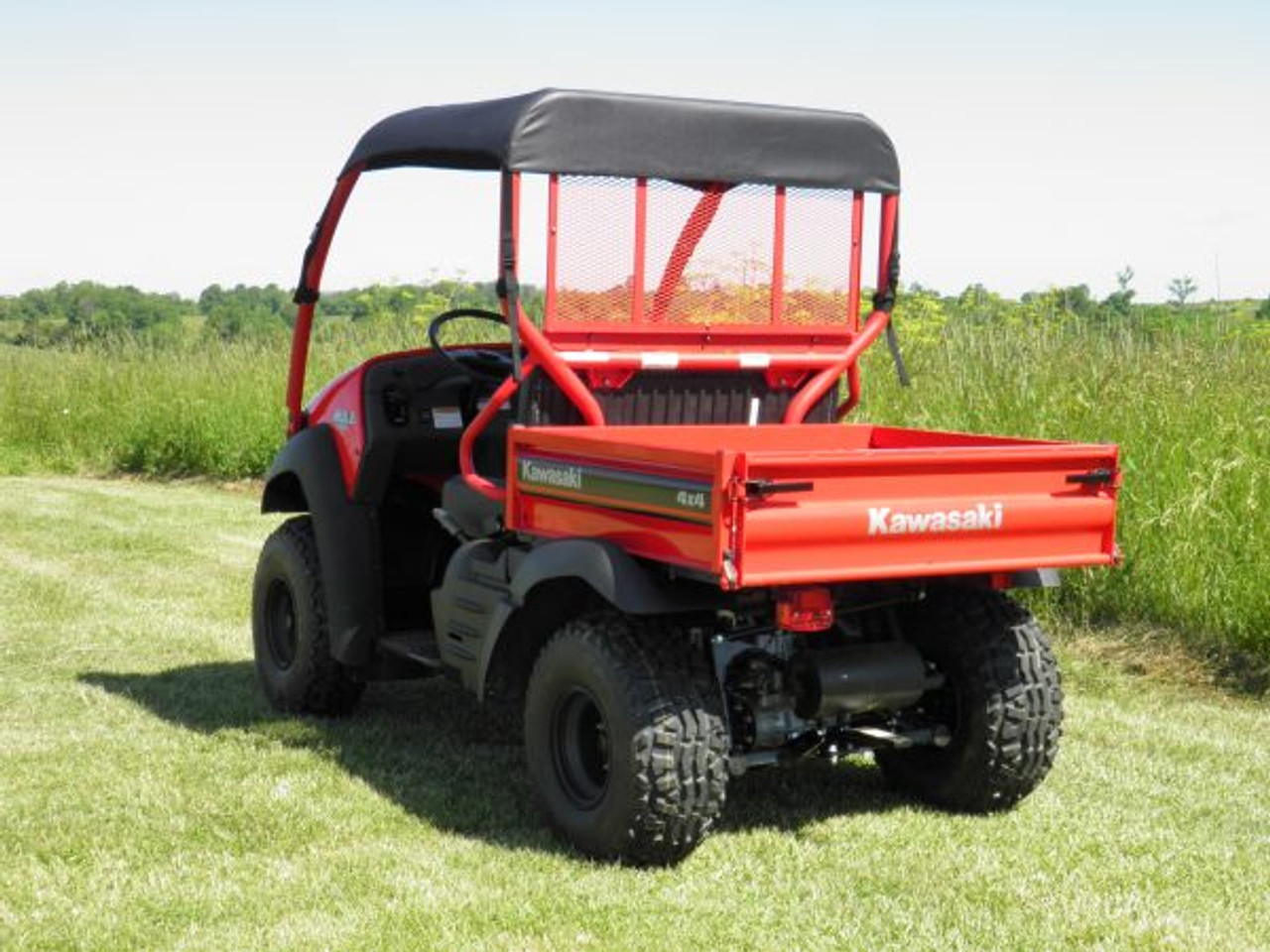 Kawasaki Mule SX Soft Top Rear Corner View