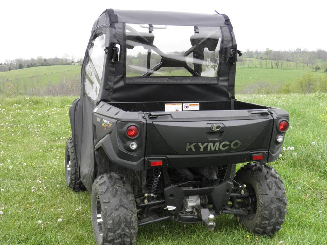 Kymco UXV 450i Doors/Rear Window Combo Back View