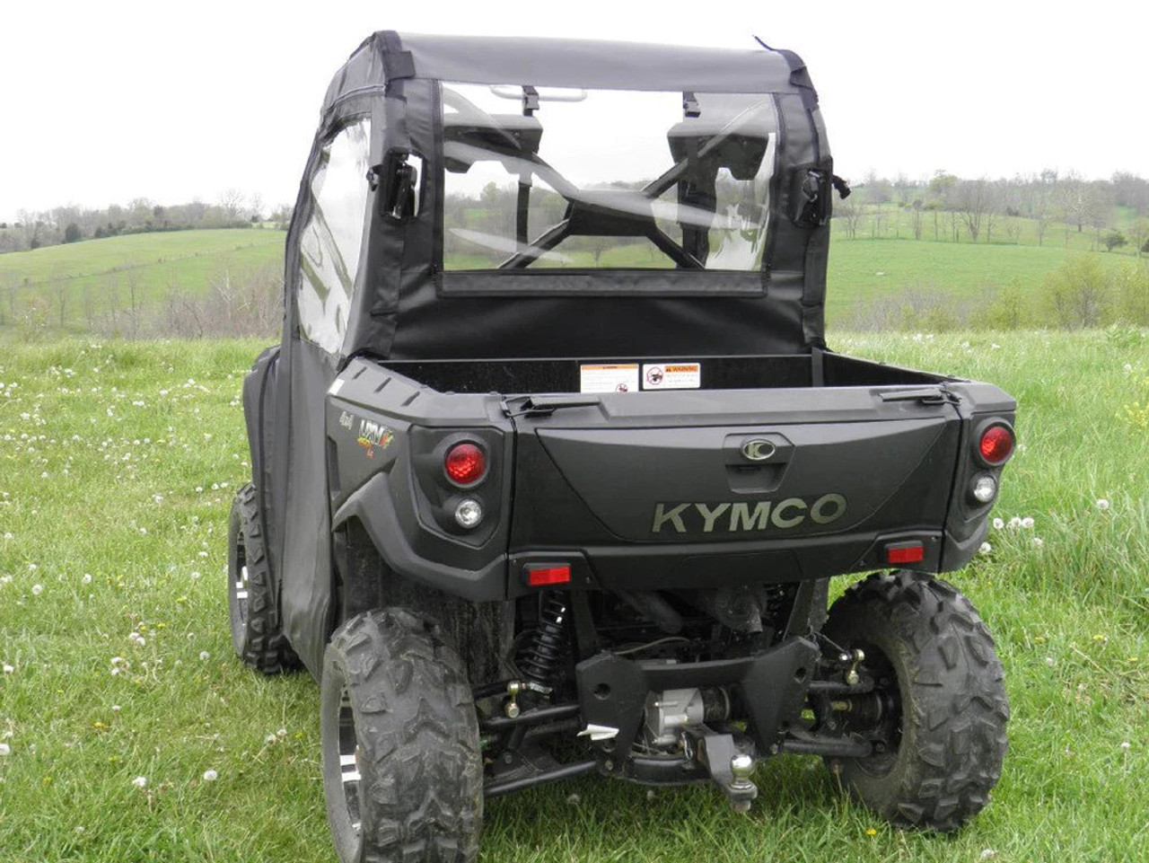 Kymco 500 Doors/Rear Window Combo Back View