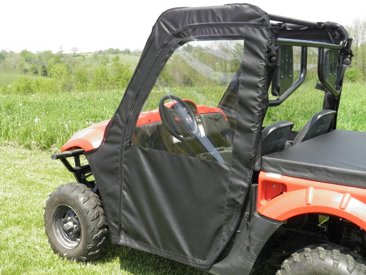 Kymco 500/500i Soft Doors Side and Rear View