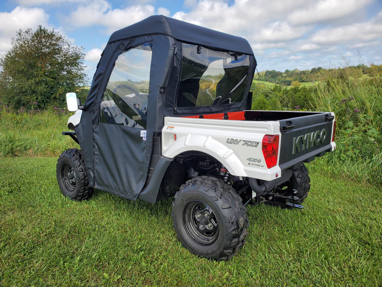 Kymco UXV 700 Full Cab Enclosure Rear View