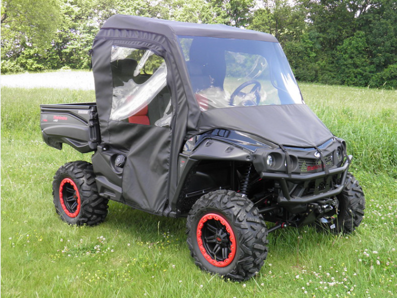 Mahindra mPact Retriever 750 1000 Full Cab Enclosure with Vinyl Windshield