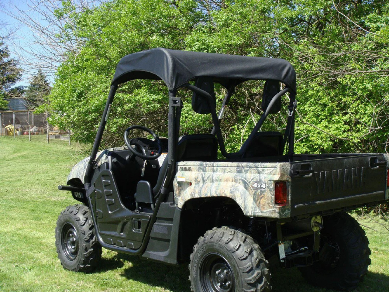 Yamaha Rhino Soft Top Rear View