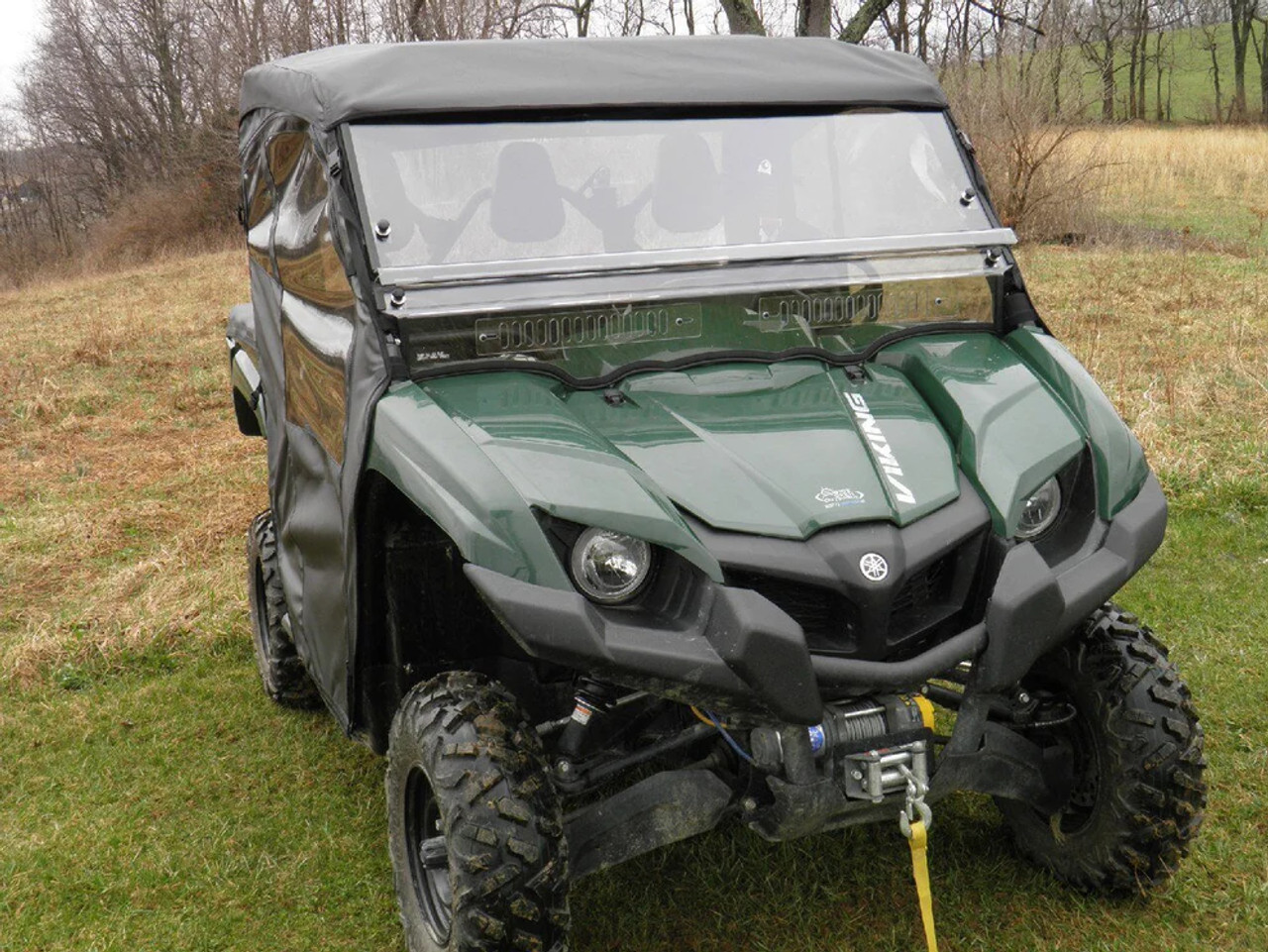 Yamaha Viking Full Cab Enclosure for Hard Windshield